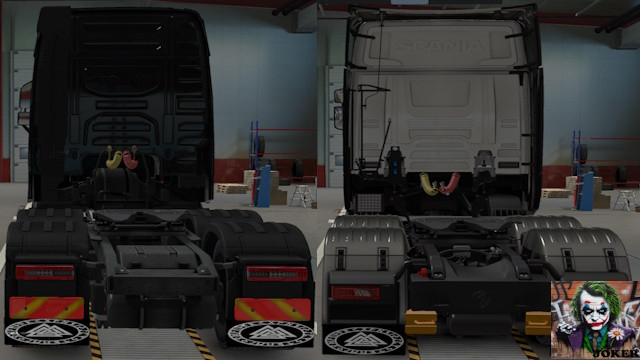 Truck Mudflaps Valknut (By Joker)